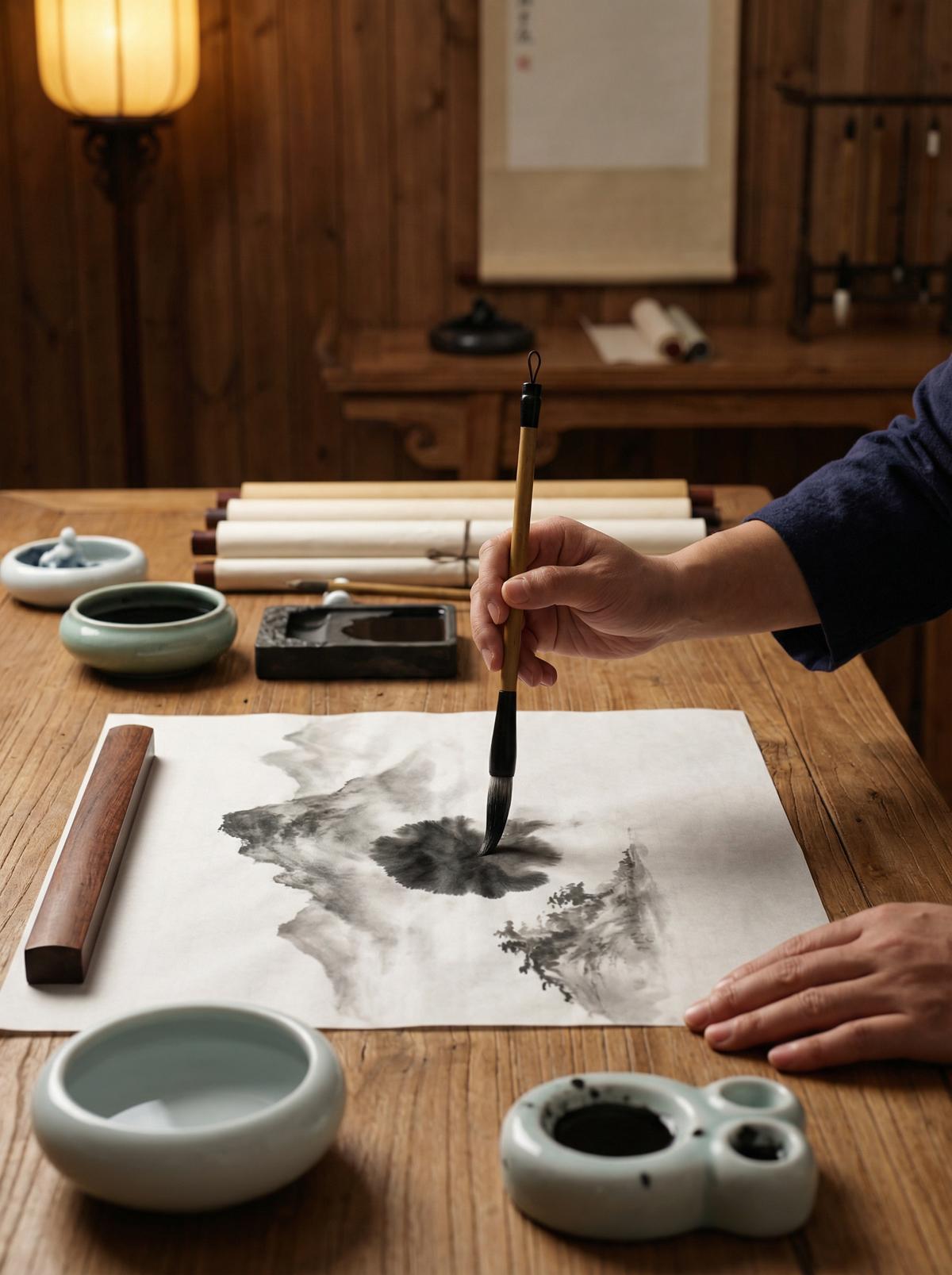 糖心Vlog 糖心Vlog：水墨雅集国画入门视频教程 - sczggnh.cn